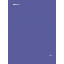 Starseven Abnotes Lined Violet A4 Hc: Quadernone A Righe Senza Margine - Viola - Doppio 250 Pagine - Fogli Sp