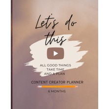 Starseven Social Media Content Planner: Youtuber Planner