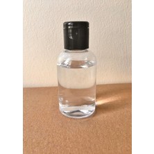 Starseven 50 Adet 50 ml Boş Plastik Şişe OM61 Siyah Kapak