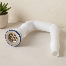 Uravas Store Paslanmaz Körüklü Lavabo Sifonu