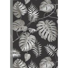 Starseven Black Floral Journal
