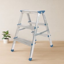 Uravas Store Çift Basamaklı 3+3 Alüminyum Merdiven 69 cm