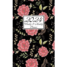 Starseven 2024 Weekly And Monthly Planner: Small Size 5x8 Inches | One Year Calendar Schedule Organizer (12 M