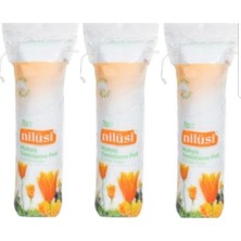 Starseven Nilüsi Makyaj Temizleme Pedi - Disk Pamuk 70 Li x 3 Paket