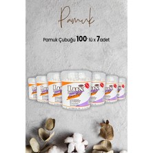 Starseven Lux Pamuk Çubuğu 100' Lü x 7 Adet