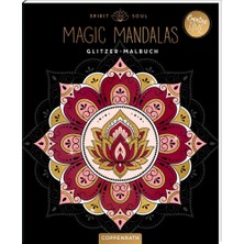 Starseven Spirit & Soul , Magic Mandalas: Glitzer-Malbuch: Kreatives Ausmalen – 30 Motive Mit Übermalbarem Gl