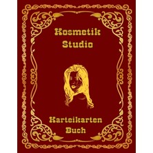 Starseven Karteikarten Buch Kosmetikstudio Karteikartenbuch 100 Seiten A4 Mobiler Beauty Salon Schönheitssalo