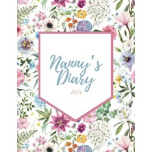 Starseven Nanny's Diary 2024 | Get Grandma Organised With This 2024 Planner Featuring Uk Holidays: Week To Vi