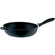 Starseven Kela "" Kerros Kızartma Tenceresi, Alüminyum Döküm, Siyah, 28 cm