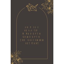 Starseven Independently Published Paper Crane Rune Journal Fanfiction Manacled - 6x9 Lined Notebook: Magic Wr