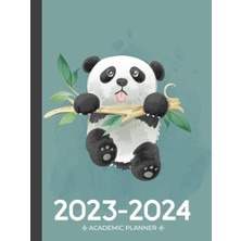 Starseven Academic Planner 2023-2024 Large | Cute Panda Hanging On: July - June | Weekly & Monthly | Us Feder