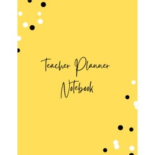 Starseven Teacher Planner Notebook: Teacher Planner Yellow