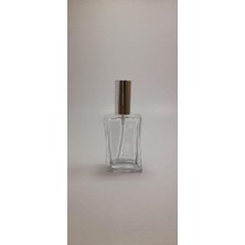 Starseven Boş Şeffaf Cam Parfüm/kolonya Sprey Şişesi, Kolay Doldurulabilir, Ince Belli 100ML