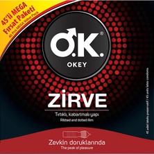 Starseven Okey Zirve Prezervatif 45'li