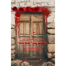 Starseven Blood On The Doorposts: Blood On The Doorposts 6x9 Paperback Notepad