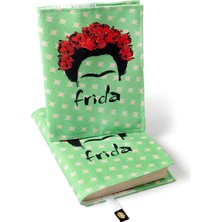Starseven Kitap Kılıfı-Frida Portre
