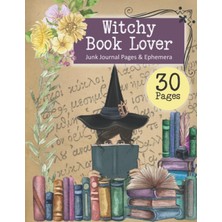 Starseven Witchy Book Lover Junk Journal Pages & Ephemera: 30 Double-Sided Pages With Patterns, Labels, Tags,