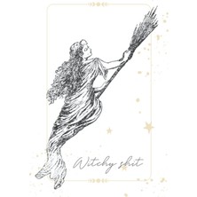 Starseven Witchy Journal: Simple Lined 100 Page Journal, For Witches, Wiccans, Wizards, Pagans, Or Any Magica