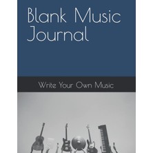 Starseven Blank Music Journal