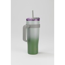 Starseven Bernardo Alto Pipetli Termos Bardak Yeşil 1000ML