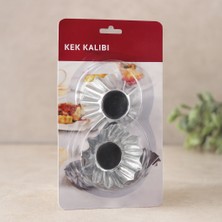 Uravas Store Orta Boy Metal Kek Kapsülü 100'LÜ