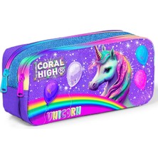 Starseven Coral High Kalem Çanta (Iki Bölmeli)