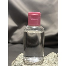 Starseven 50 Adet 50 ml Boş Plastik Şişe OM61 Pembe Kapak
