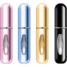 Starseven Leikedun 4 Adet 5 ml Parfüm Spreyi, Doldurulabilir, Boş Seyahat Parfümü, Mini Taşınabilir Sprey Şiş