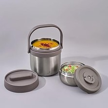 SHC4200 Ar Yıldız Bento Yuvarlak Lunch Box Steel 1400 ml