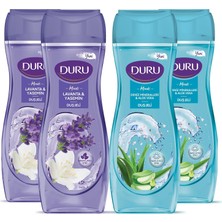 Starseven Duru Moods Deniz Mineralleri&aloe Vera + Lavanta & Yasemin Duş Jeli 4X450 ml