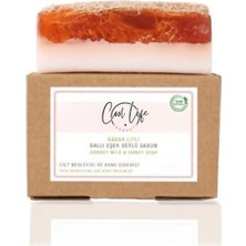 Starseven Kabak Lifli Ballı Eşek Sütlü SABUN%100 El Yapımı 120 gr