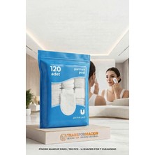 Starseven 120'LI Parmak Tipi Makyaj Temizleme Pedi, Yüz & Tonik Pamuğu 723167