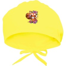 Starseven Ciçekli Sincap Cerrahi Bone