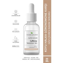 Starseven Herbaderm Göz Altı Morluklarına Karşı Aydınlatıcı Caffein Solutions%5 Göz Çevresi Serumu