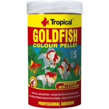 Starseven Tropical Goldfish Colour Pellet Size Small 250ML 110GR