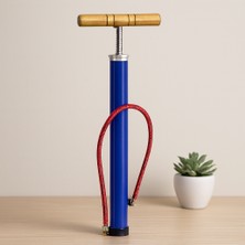 Uravas Store El Pompası 55 cm Metal Gövde Ahşap Kol (Bisiklet/top/motor)