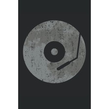 Starseven Disque Vinyle: Slops Music Turntable |notebook Din A5 6x9 Pouces |planificateur Journal Écrit Bookl