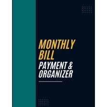 Starseven Monthly Bill Payment & Organizer: Finance Monthly & Weekly Budget Planner Expense Tracker Bill Orga
