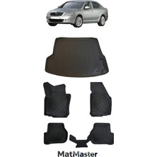 MatMaster Skoda Octavia 2012 Model 5d Premium Ekstra Havuzlu Paspas ve Bagaj Havuzu Set