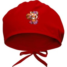 Starseven Ciçekli Sincap Cerrahi Bone