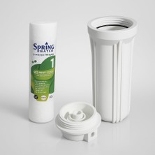 Starseven Spring Water Çamur Tutucu Partikül Arıtma Sistemi - Partikül Filtresi - Su Arıtma Koruma Filtresi
