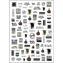 Starseven Tırnak Sticker