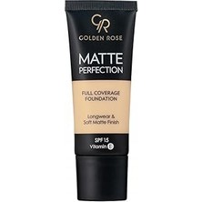 SHC4200 Matte Perfection Foundation - 01 - Yoğun Kapatıcı Mat Fondöten