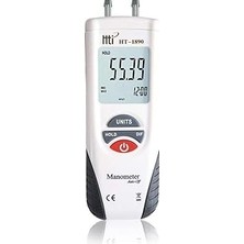 SHC4200 Oem HT-1890 Dijital Manometre Fark Basınç Ölçer, Siyah