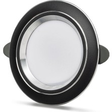 tp Buğz 1 Adet Noas YL38 0530 Siyah Kasa LED Spot 5W 3 Renkli