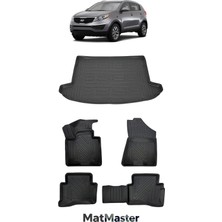 MatMaster Kia Sportage 2020 Model 5d Premium Ekstra Havuzlu Paspas ve Bagaj Havuzu Set