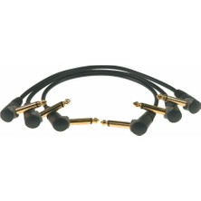 Starseven Klotz 3'lü Altın Uçlu Açılı Pedal Patch Kablosu 30CM
