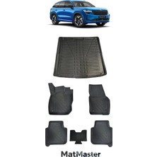 MatMaster Skoda Kodiaq 2025 Model 5d Premium Ekstra Havuzlu Paspas ve Bagaj Havuzu Set