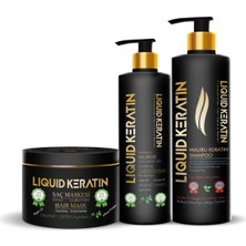Starseven Kuru Mat Sert Kabaran Yıpranmış Saçlar Için - Keratin Bakımı 3'lü Set