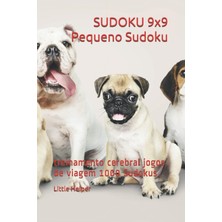 Starseven Sudoku 9x9 Pequeno Sudoku: Treinamento Cerebral Jogos De Viagem 1000 Sudokus